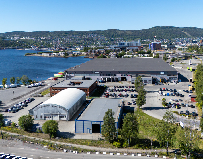 Drone - Lierstranda retning Gilhus